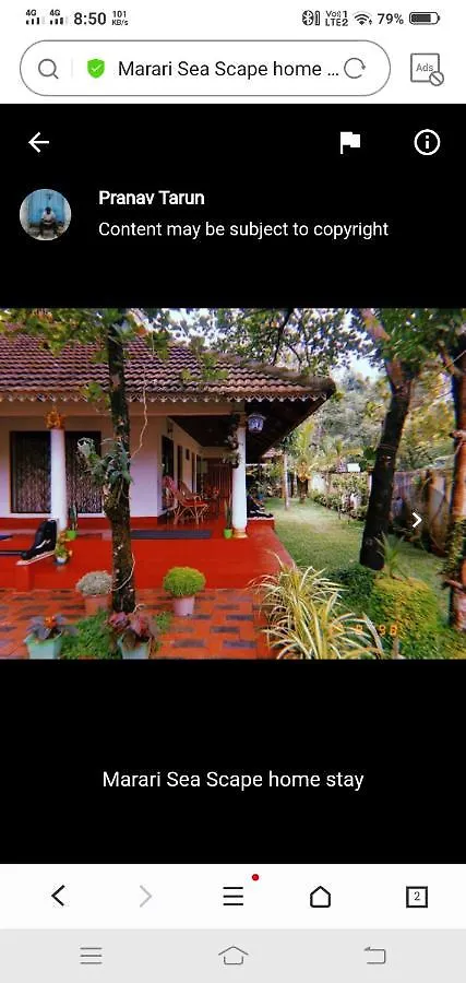 Marari Sea Scape Homestay Mararikulam 0*,